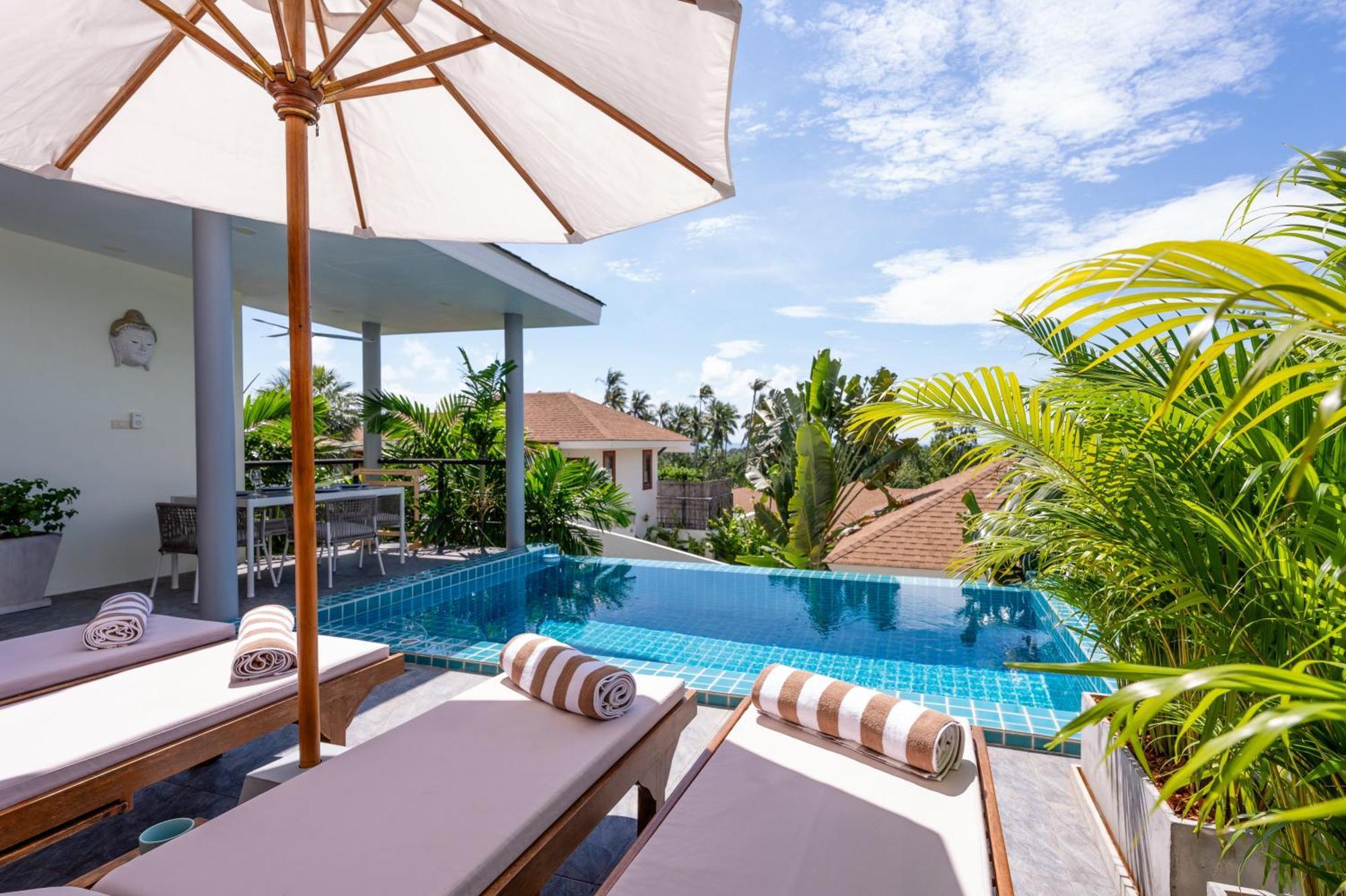 Villa Lea - Piscine - Wifi - Vue - Calme Hua Thanon  エクステリア 写真